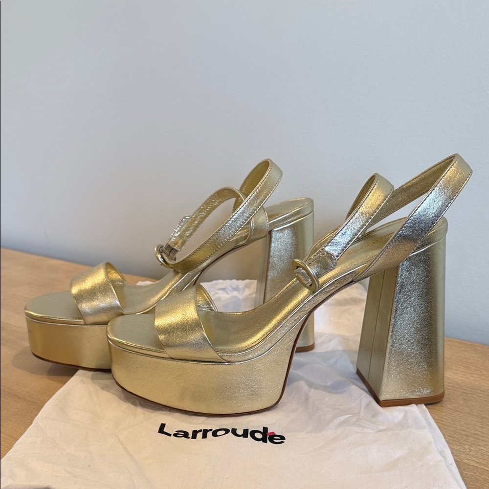 Larroude Platform Sandals